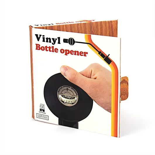 Retro Vinyl Record Bottle Opener