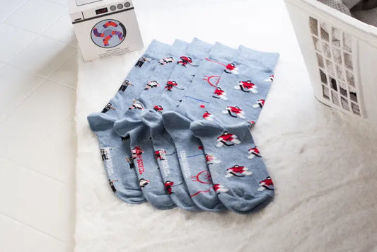 Hockey Player Socks 'Laundry Box'