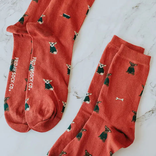 Men's Little Dog in Sweaters Socks