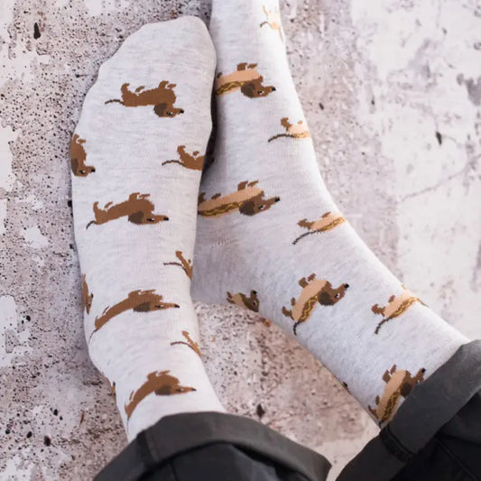 Women's Wiener Dog Socks