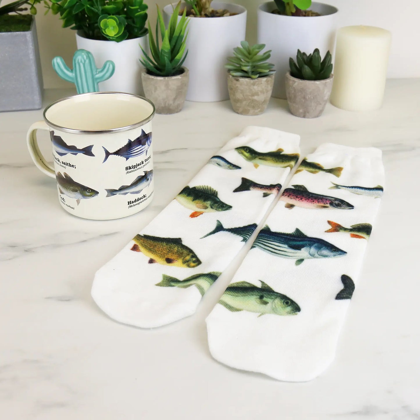 Fish Mug & Socks