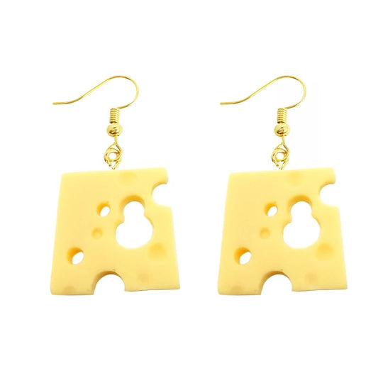 Swiss Cheese Earrings