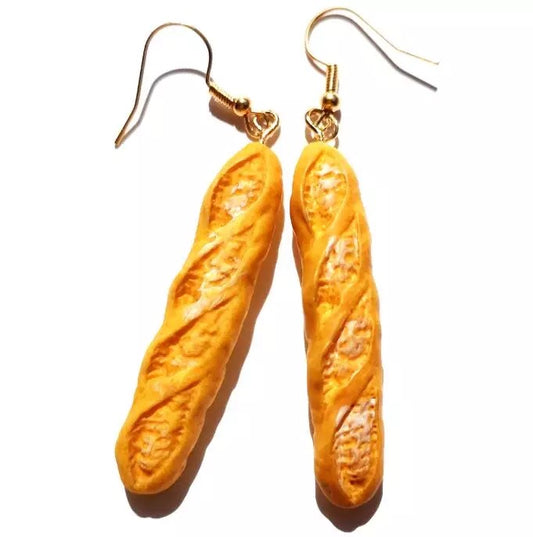 Fancy Bread Earrings