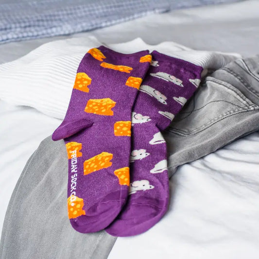 Women’s Mouse & Cheese Socks