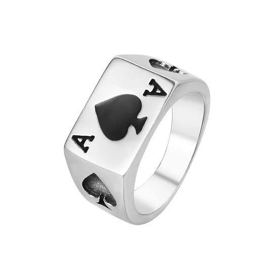 Ace of Spades Ring