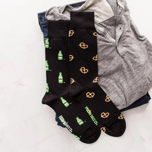 Men’s Beer & Pretzel Socks