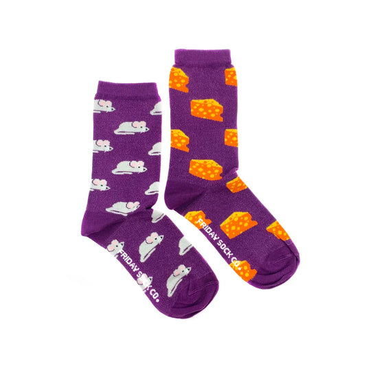 Women’s Mouse & Cheese Socks