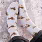 Women's Wiener Dog Socks