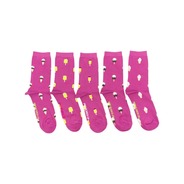 Ice Cream Popsicle Socks 'Laundry Box'