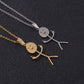 Middle Finger Stickman Necklace