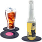 Retro Vinyl Record Coaster Set